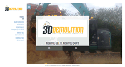 Desktop Screenshot of 3ddemolition.com.au